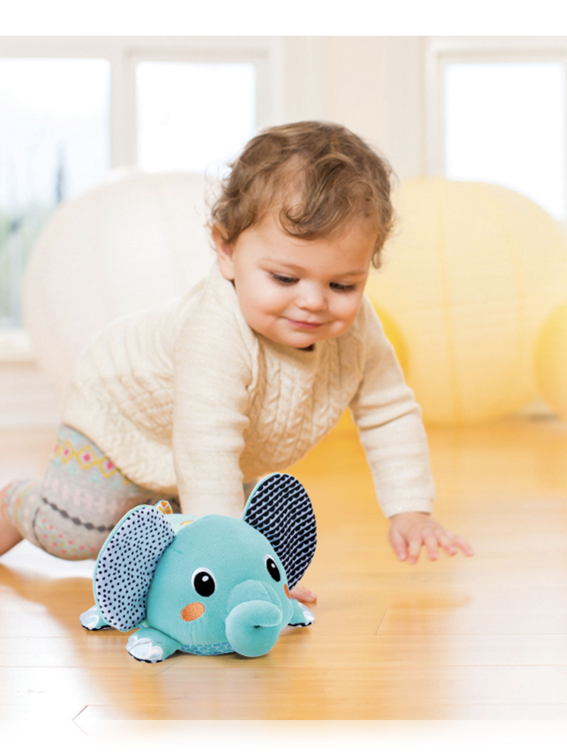 Infantino Musical Mover & Shaker - Elephant image number 3