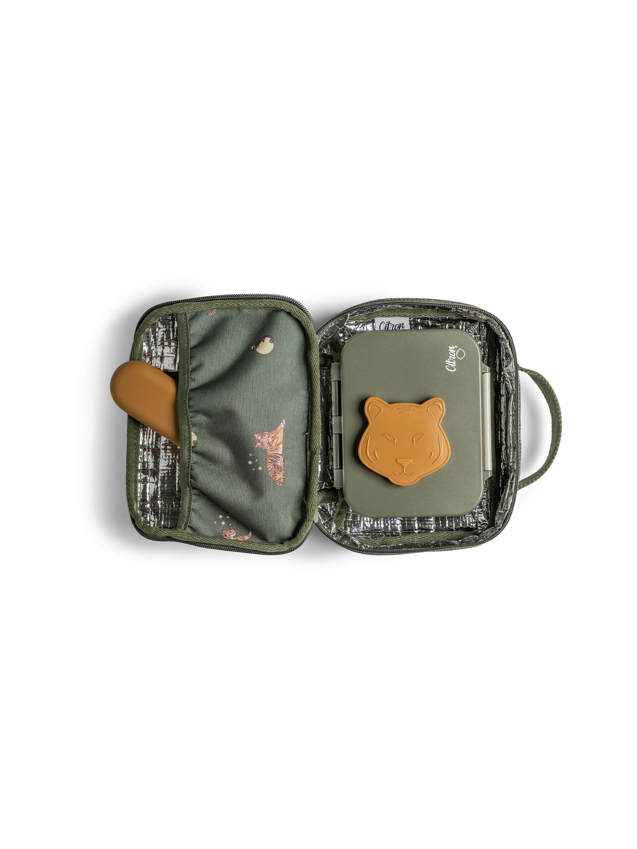 Citron Insulated Snack Bag Tiger image number 7