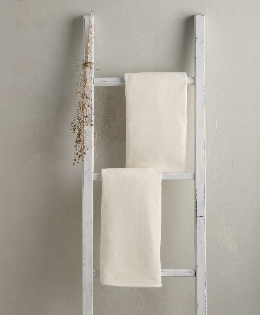 Fitted Moses Sheets - Cream (Pack of 2)