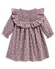 Floral Cord Frill Dress image number 3