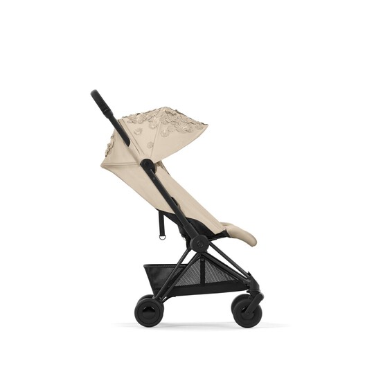 Cybex Coya Simply Flowers - Beige with Matte Black Frame image number 3