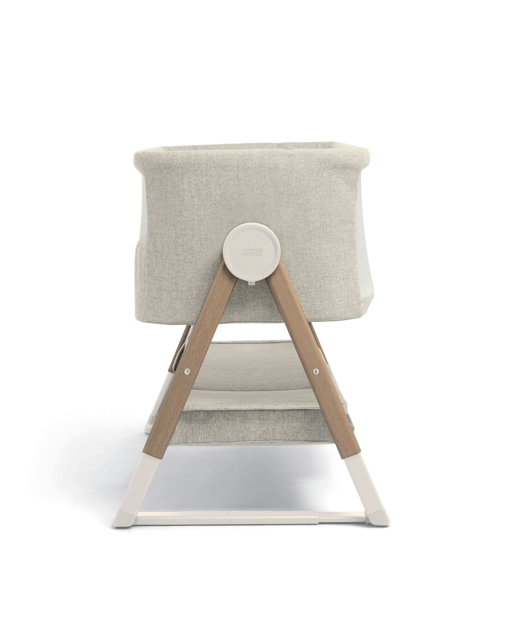 Lua Bedside Crib Beige image number 6