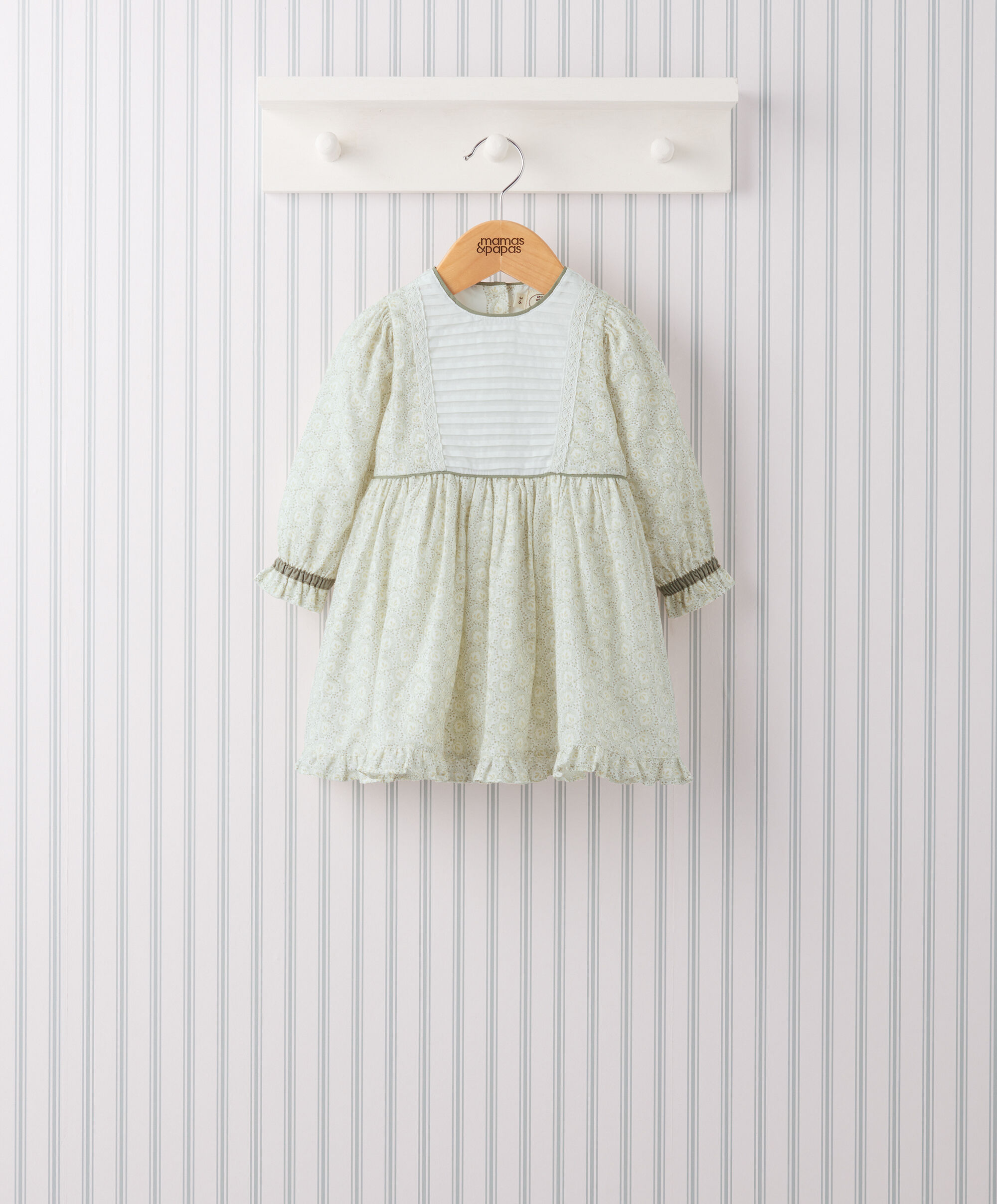 Pintuck Front Dress - Laura Ashley image number 1