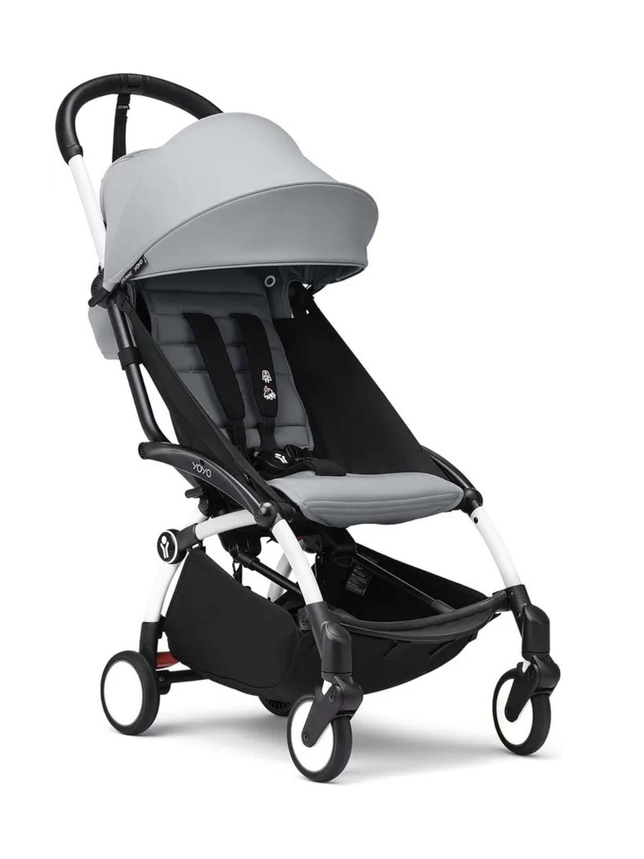 Stokke YOYO3 White Frame with 6+ Color Pack Aqua (2 Pieces)