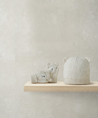 Knit Hat and Mitts Set