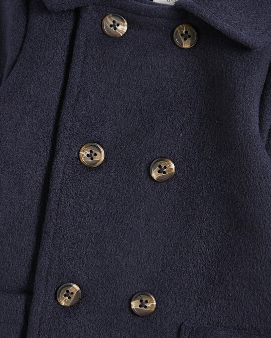 Navy Duffle Coat image number 3