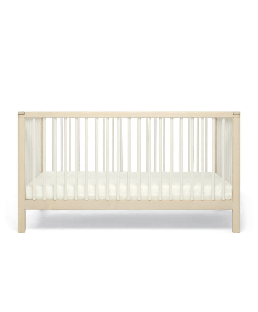 Compact Solo Cotbed - Natural White image number 6