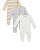 3Pack of  SHAPES Sleepsuits image number 1