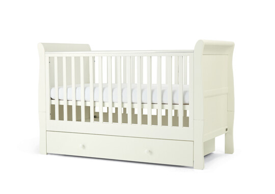 Mia Cot Sleigh - White image number 4
