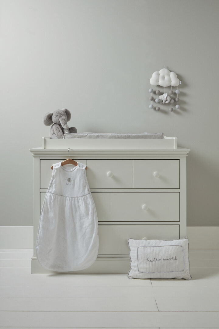 Welcome To The World Cushion - White image number 2