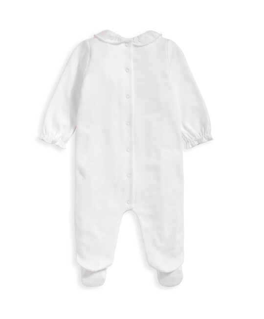 Welcome to the World Sleepsuit - White image number 3