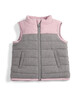 Chambray Gilet - Grey & Pink image number 1