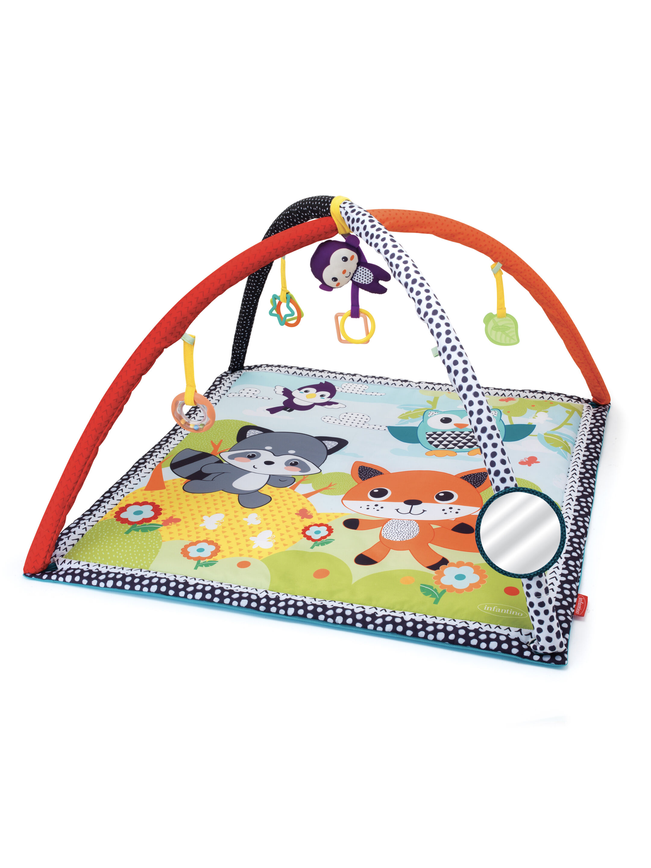 Infantino Safari Activity Gym And Play Mat image number 2