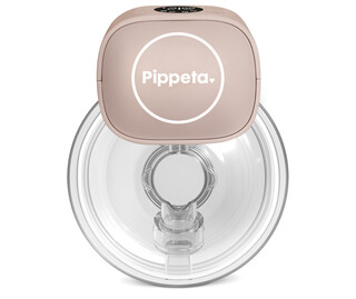 Pippeta Led Wearable Hands Free Breast Pump Ash Rose