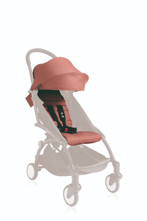 Babyzen YOYO2 Black Frame + Ginger Bassinet - Includes Thick Double  Mattress, Ventilated Shell & Canopy