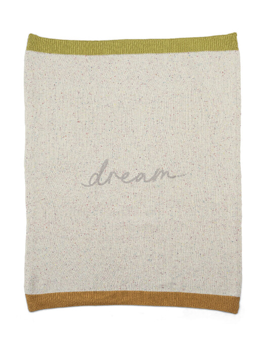 Knited Blanet Small - Dream Slogan image number 2