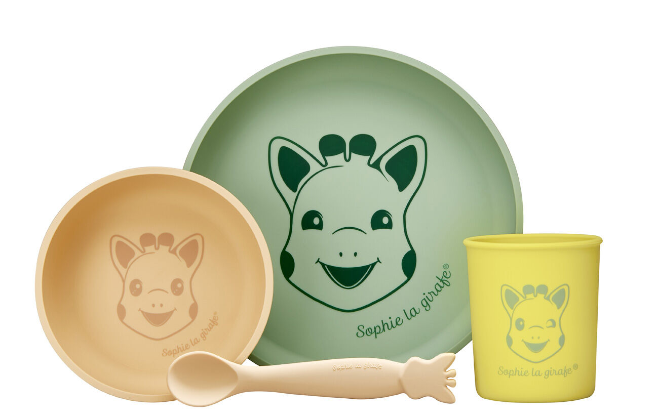 Sophie la girafe Il Etait Une Fois Silicone Meal Set image number 4