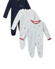 3Pack of  LIGHTHOUSE Sleepsuits image number 1