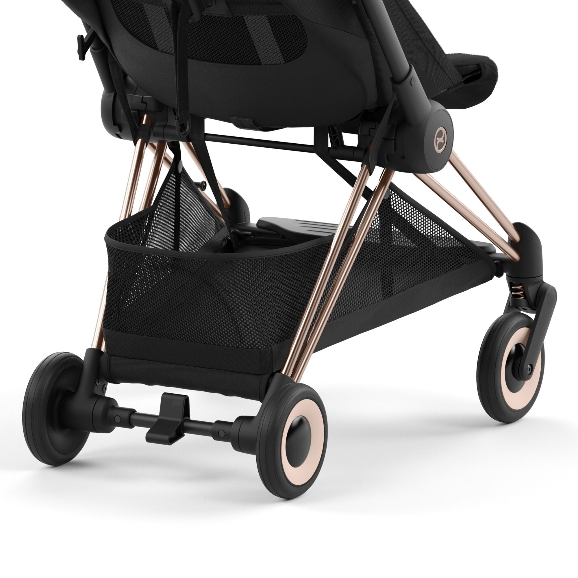 Cybex Coya Cabin Approved Stroller Sepia Black with Rose Gold Frame image number 10