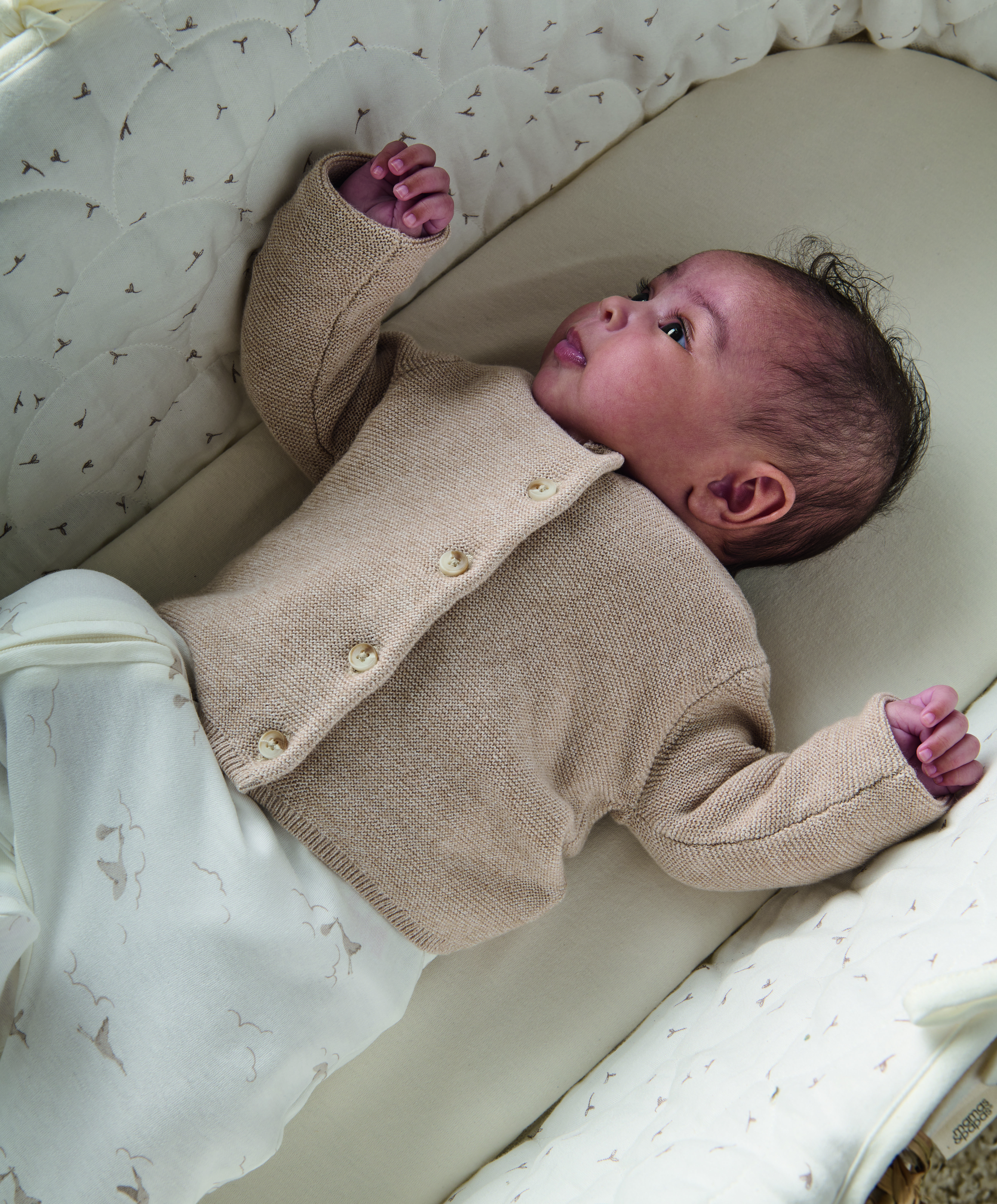 Cappuccino Knit Cardigan image number 3