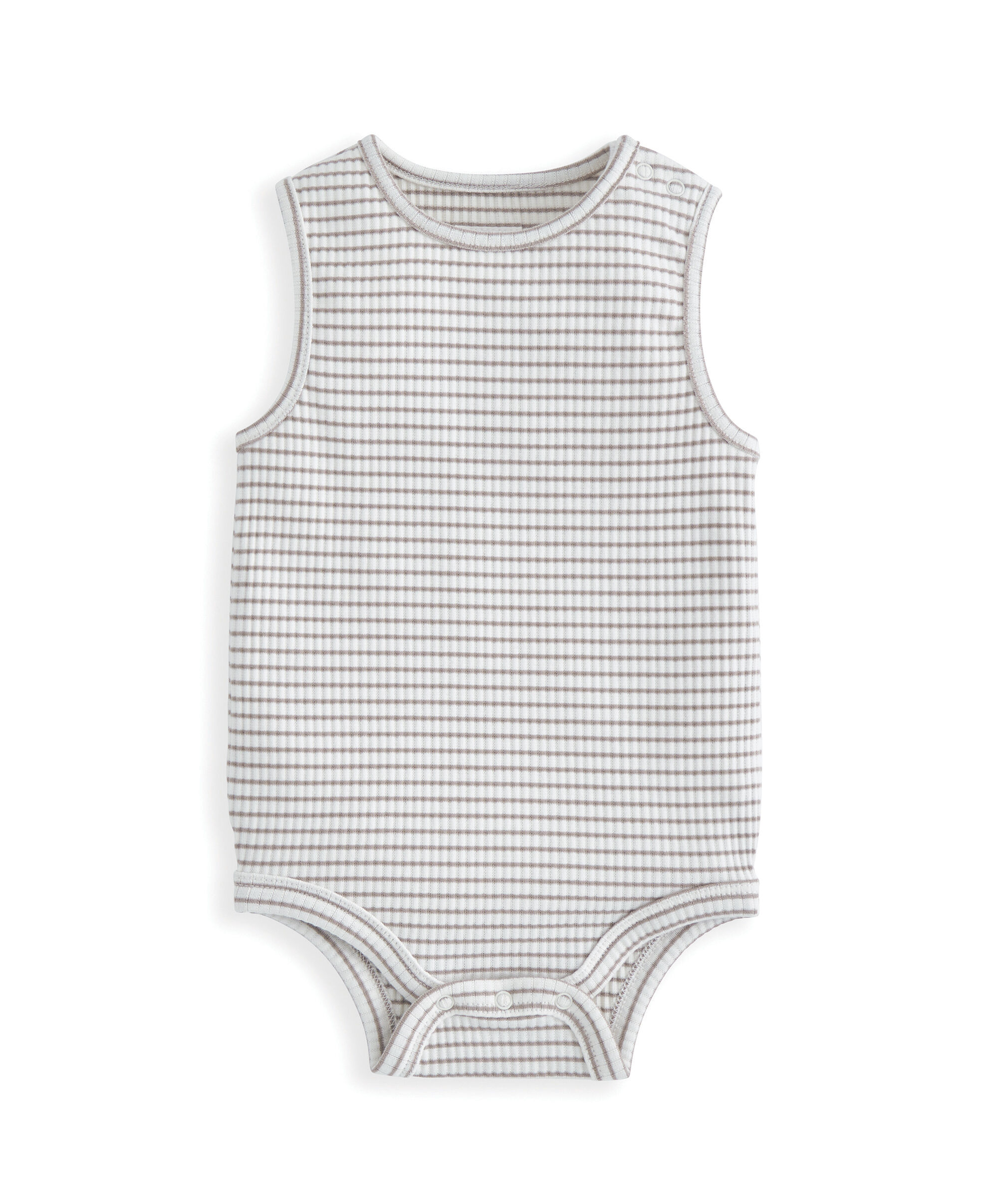 2 Piece Dungaree & Striped Bodysuit image number 4