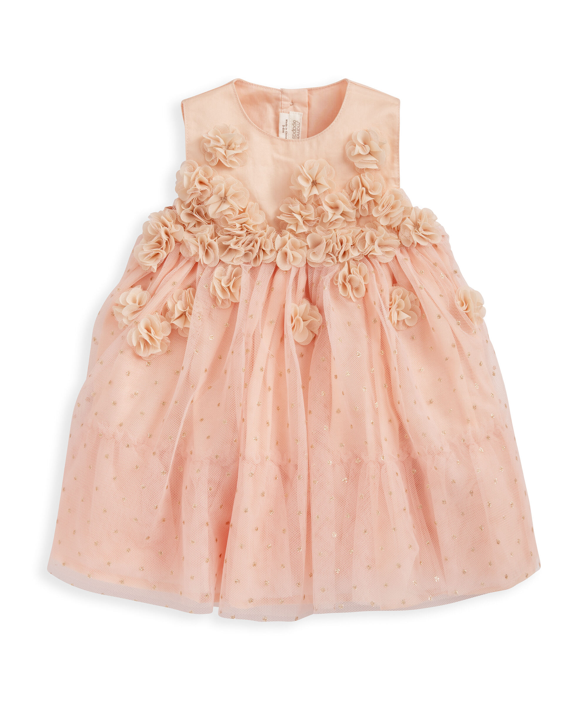 3D Floral Dress - Pink image number 2