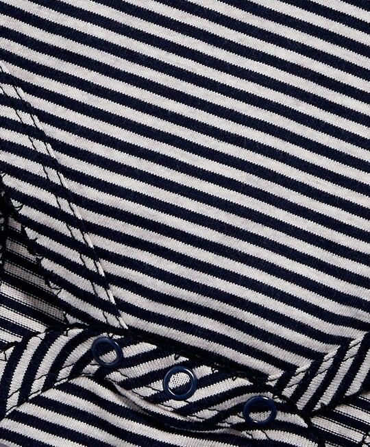 Stripe Bodysuit with Frills image number 3