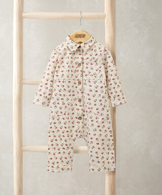 Print Twill Boiler Suit