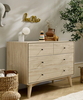 Coxley 2 Piece Cotbed Set with Dresser Changer - Natural image number 3