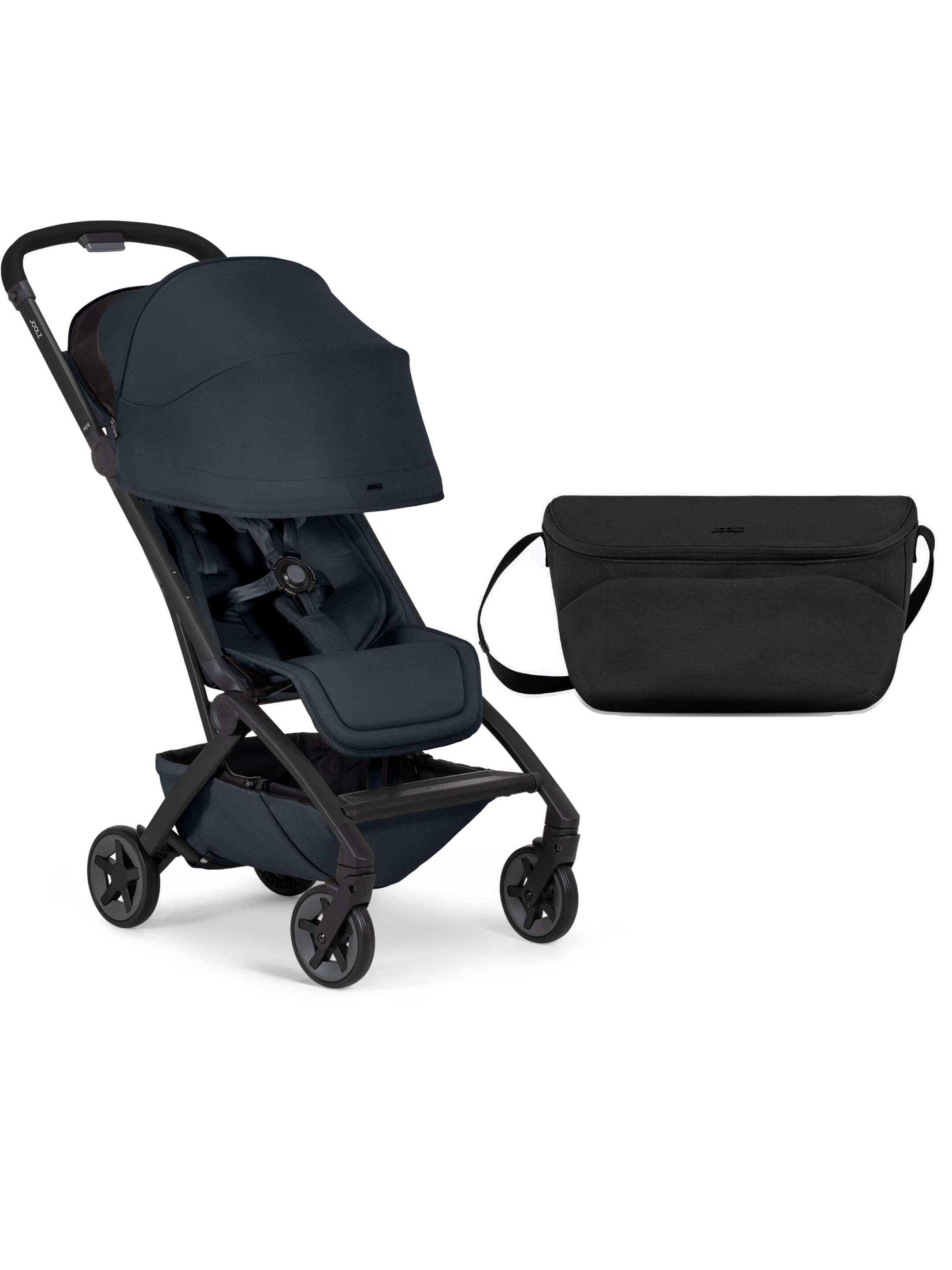 Joolz Aer2 Stroller with Organizer (2 Pieces) | Space Black