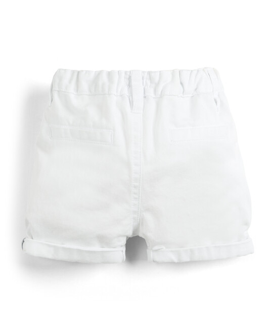 Chino Shorts - White image number 2