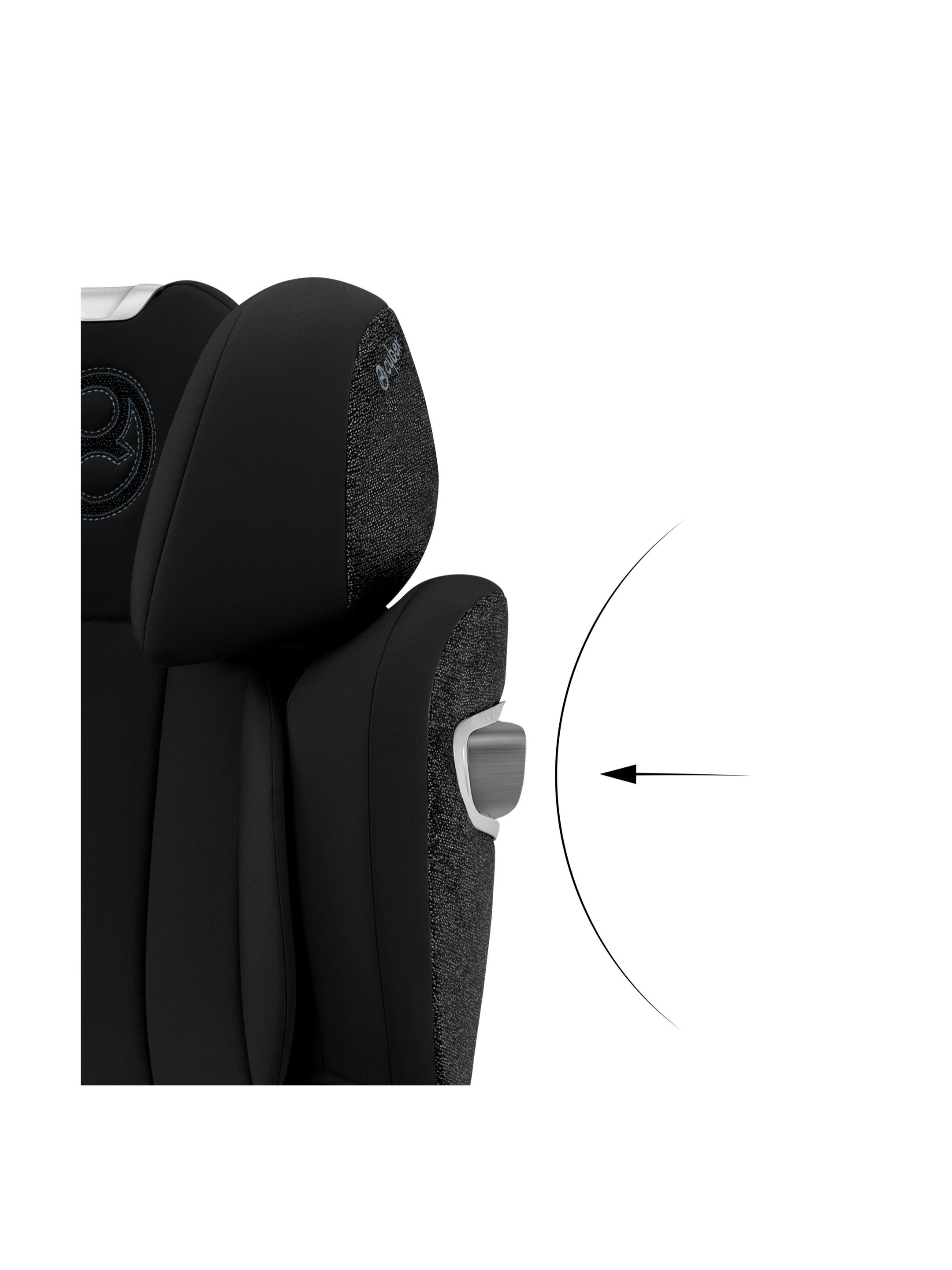 Cybex Solution T I-Fix Car Seat - Sepia Black image number 5