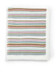 Pastel Stripe Knitted Blanket (70 x 90cm) image number 1