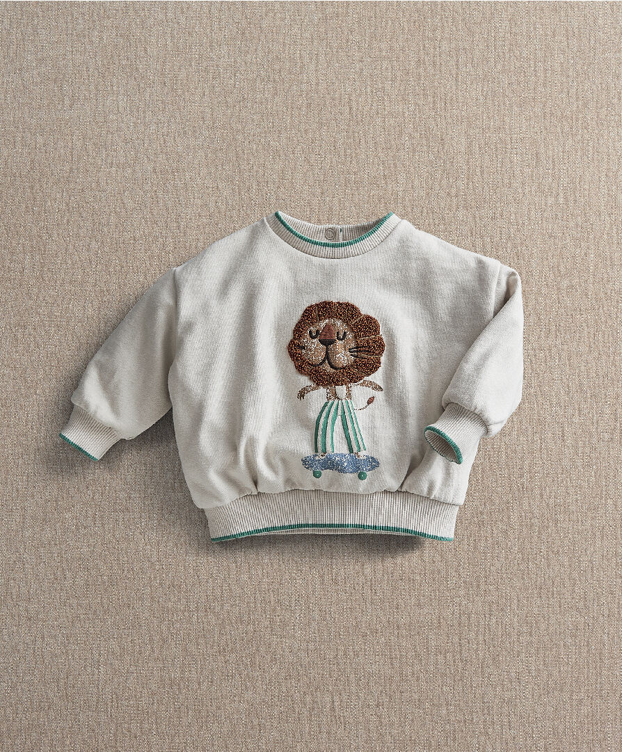 Lion Boucle Sweatshirt image number 1