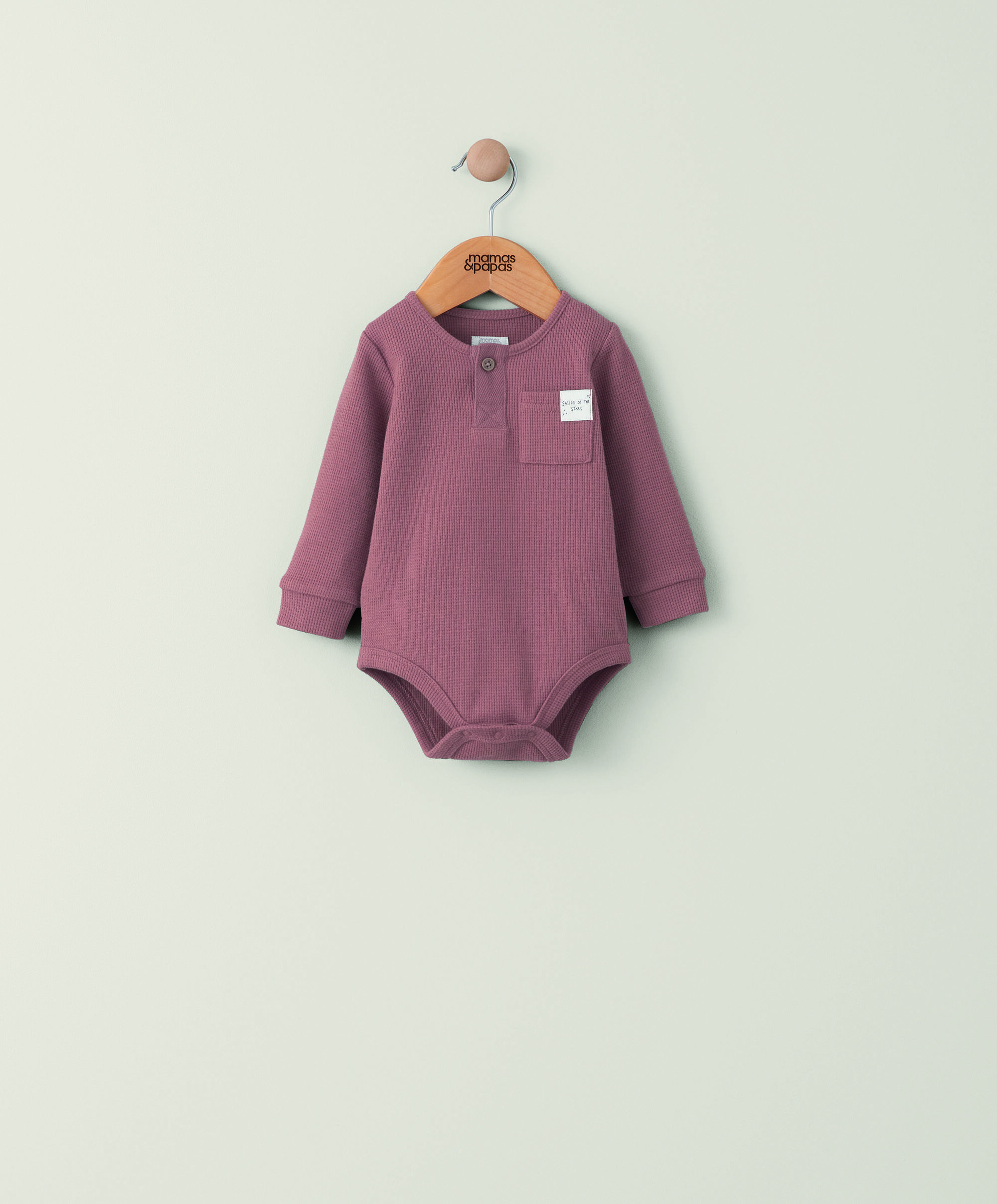 Brown Waffle Bodysuit image number 1