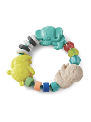 Infantino Busy Beads Rattle & Teether