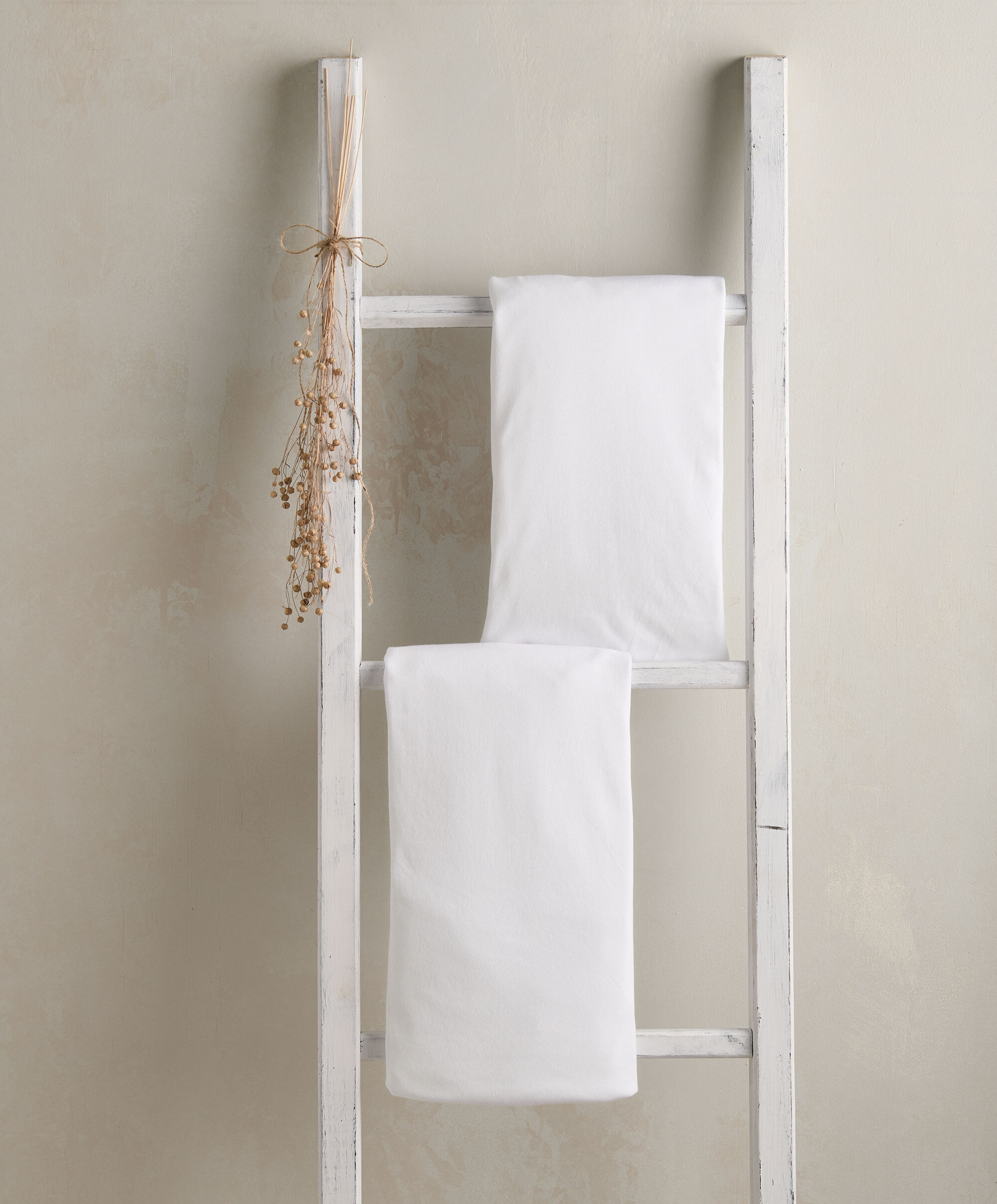 Travel Cot Fitted Sheets (2 Pack) - White