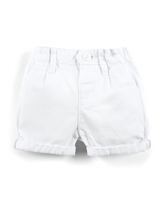 Chino Shorts - White image number 1