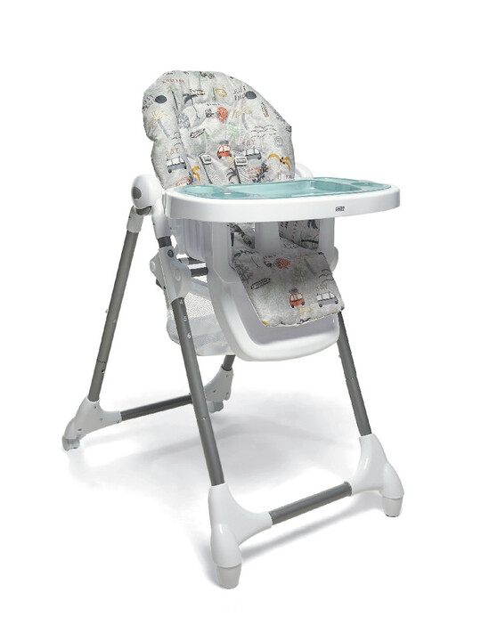 Baby Snug Cherry with Miami Beach Highchair image number 2