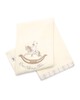 Once Upon A Time - Neutral Embroidered Fleece Blanket (L: 70 x W: 100cm) image number 1