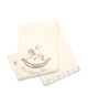 Once Upon A Time - Neutral Embroidered Fleece Blanket (L: 70 x W: 100cm) image number 1