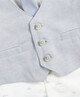 Linen Waistcoat, Shirt and Tie - 3 Piece Set image number 5