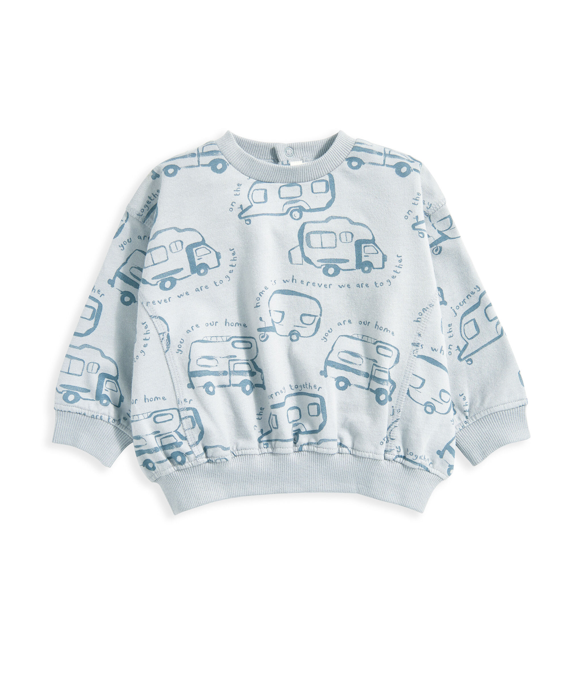 You Are Our Home Sweatshirt - Blue image number 3