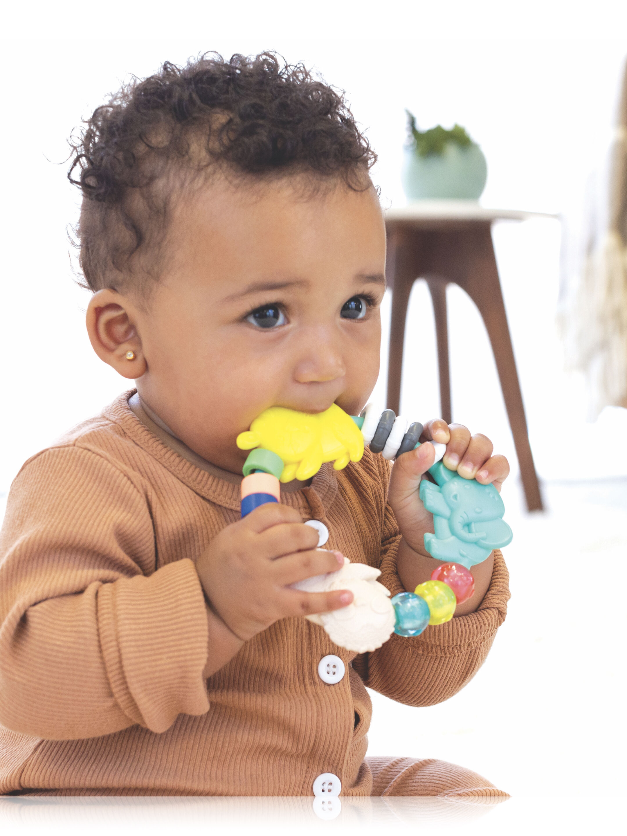 Infantino Busy Beads Rattle & Teether image number 2