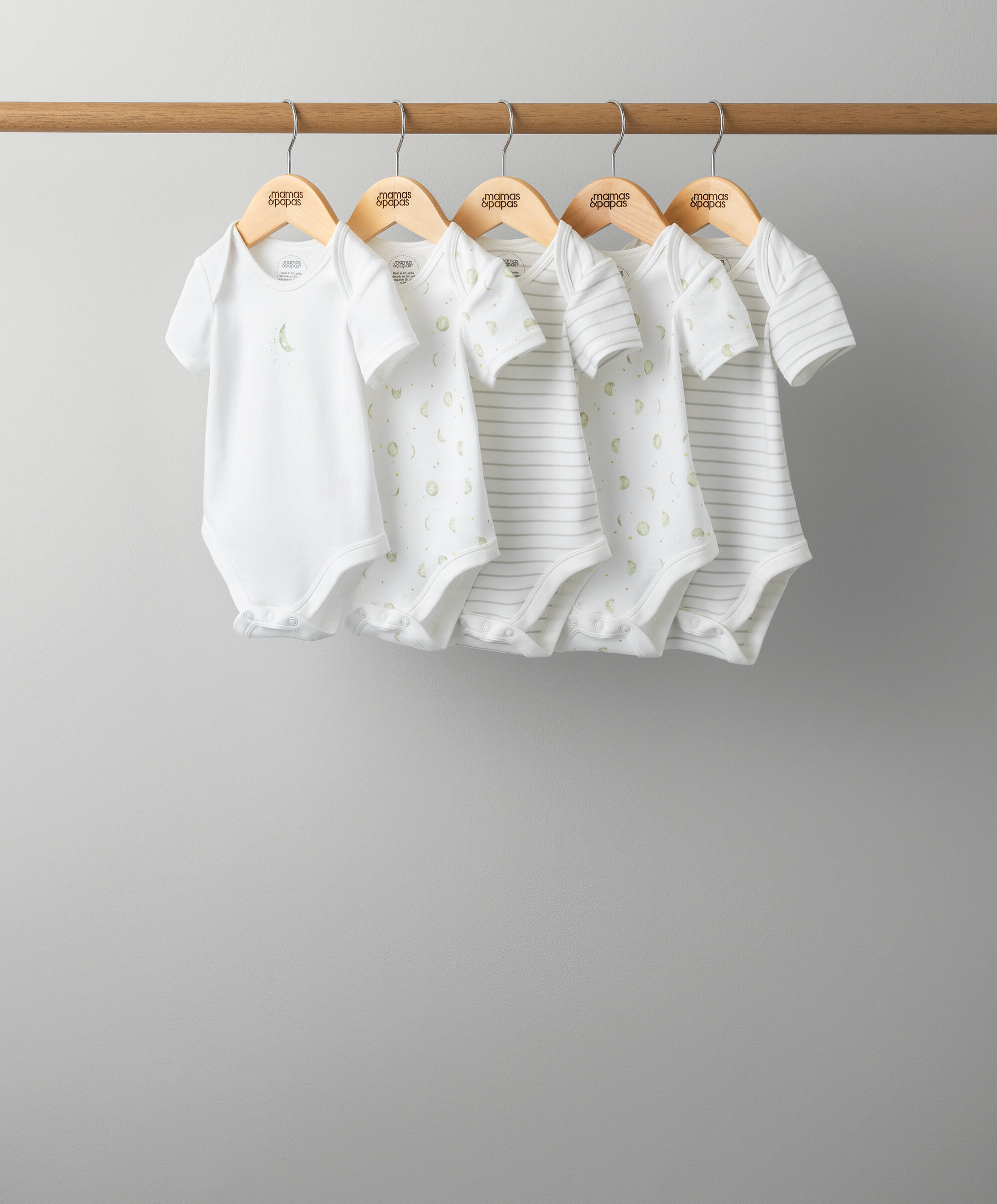 5 Pack Under the Stars Bodysuits image number 1