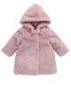 Pink Faux Fur Coat image number 3