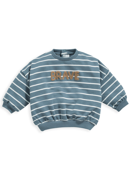 Striped Brave Sweatshirt image number 1