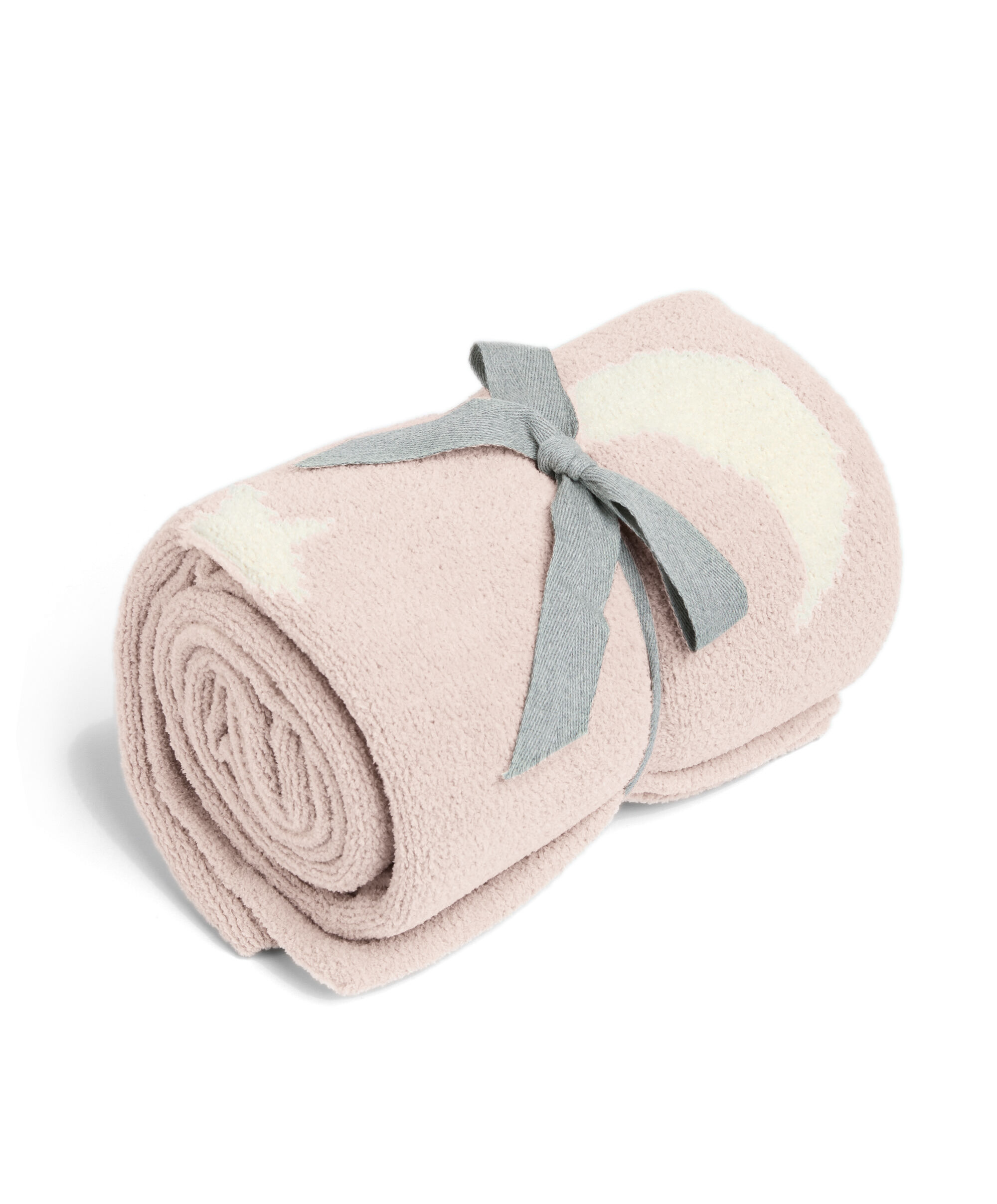 Chenille Blanket - Pink Moon/Star image number 3