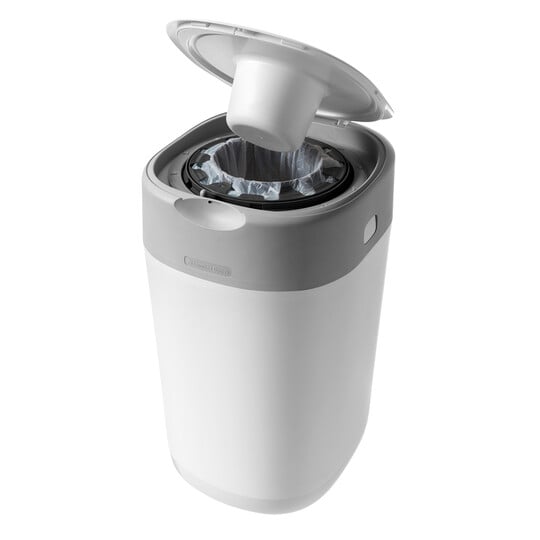 Tommee Tippee Twist & Click Nappy Disposal Bin Starter Kit with 12 Refills  • Pris »