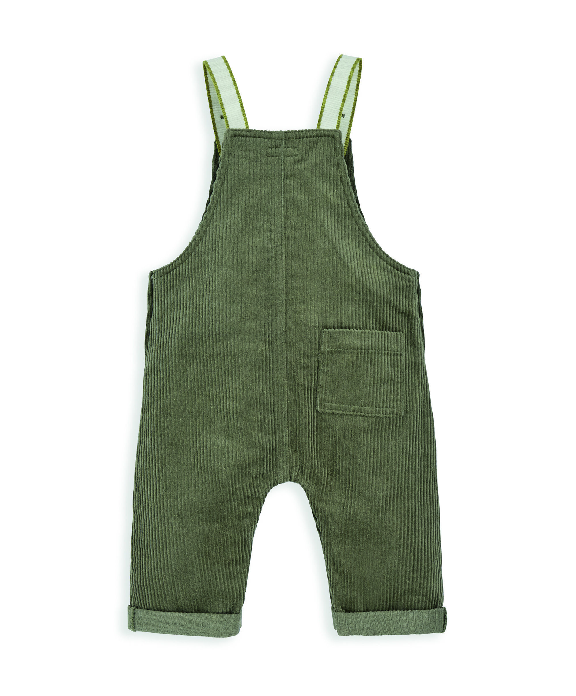 Green Cord Dungarees image number 3